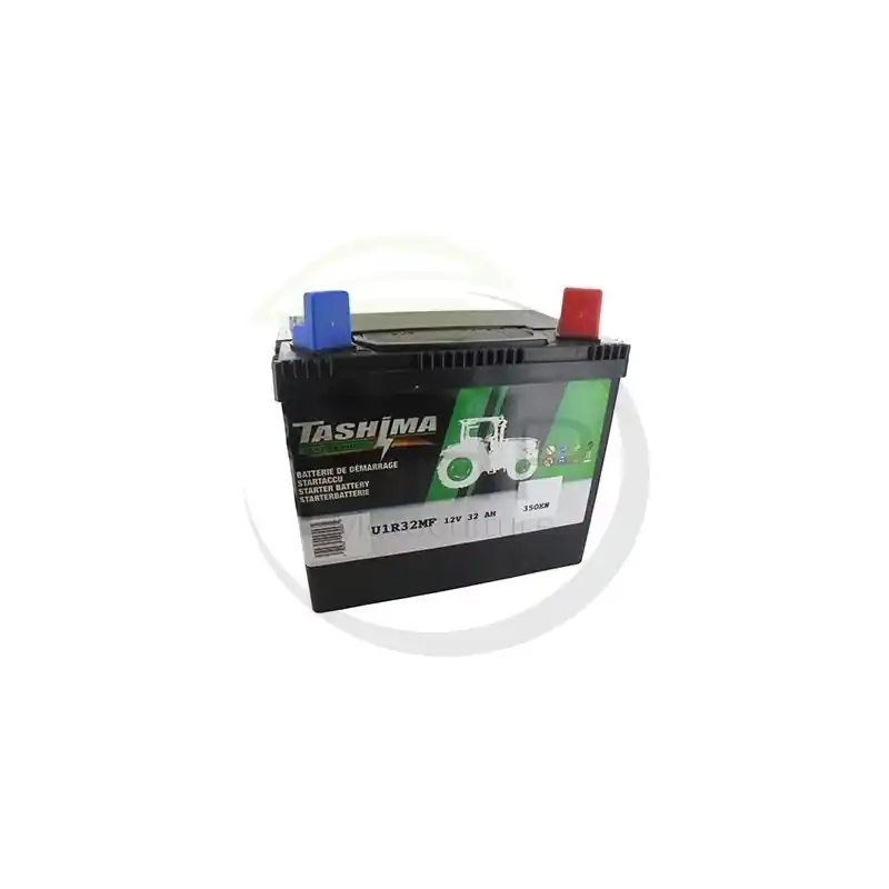 BATTERIE SANS ENTRETIEN 12 VOLT – 32AH – U1R32, U1-R32, + A DROITE – POUR TRACTEUR TONDEUSE – Offre Du Jour