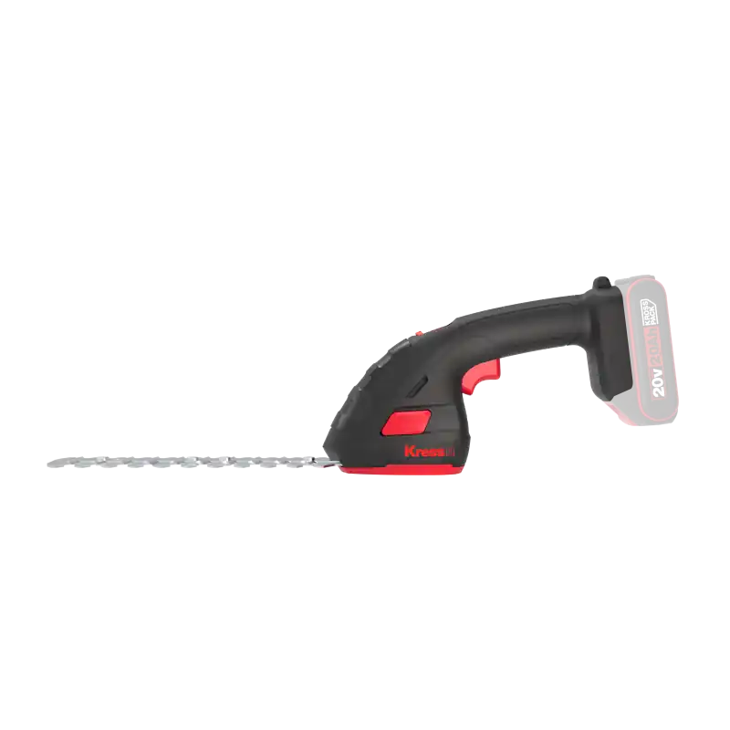 Paiement Sécurisé PACK SET DE CISEAUX A GAZON ET A ARBUSTES A BATTERIE – 20 V – KROSSPACK 3 EN 1 – KRESS- KG806E.9 + CHARGEUR + 2 BATTERIES –