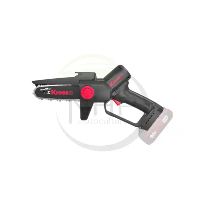 KIT ELAGUEUSE À UNE MAIN SANS FIL 12CM KRESS – KG343E – BATTERIE 2AH – CHARGEUR 2A – Meilleur Prix