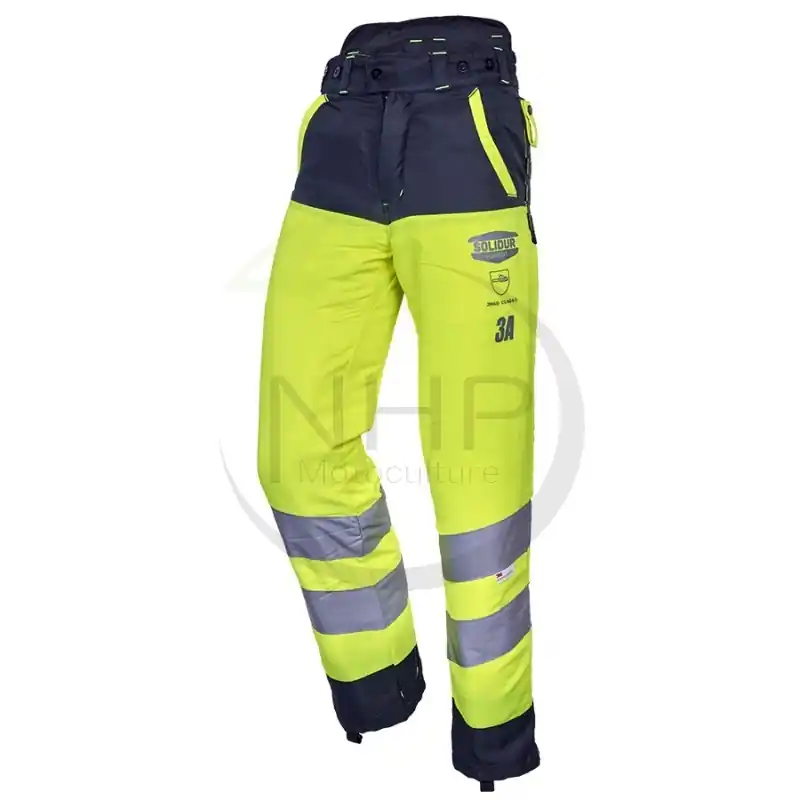 PANTALON FORESTIER – TRONCONNAGE – CLASSE 3 – TYPE A – HAUTE VISIBILITE – L Acheter Direct