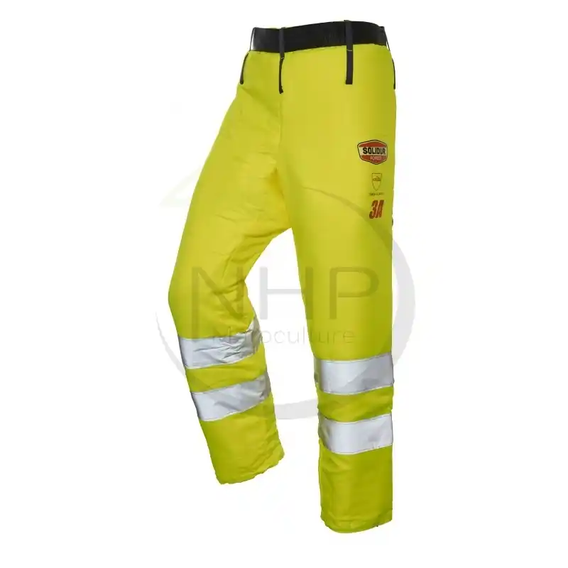 Haute Qualité JAMBIERES DE PROTECTION TRONCONNEUSE – HAUTE VISIBILITE – CLASSE 3 –