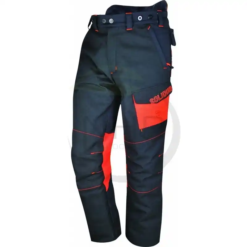 Commander Vite PANTALON FORESTIER – TRONCONNAGE – CLASSE 1 – TYPE A – SOSTRONG – NOIR – ANTI-FEU – ULTRA-RESISTANT – L