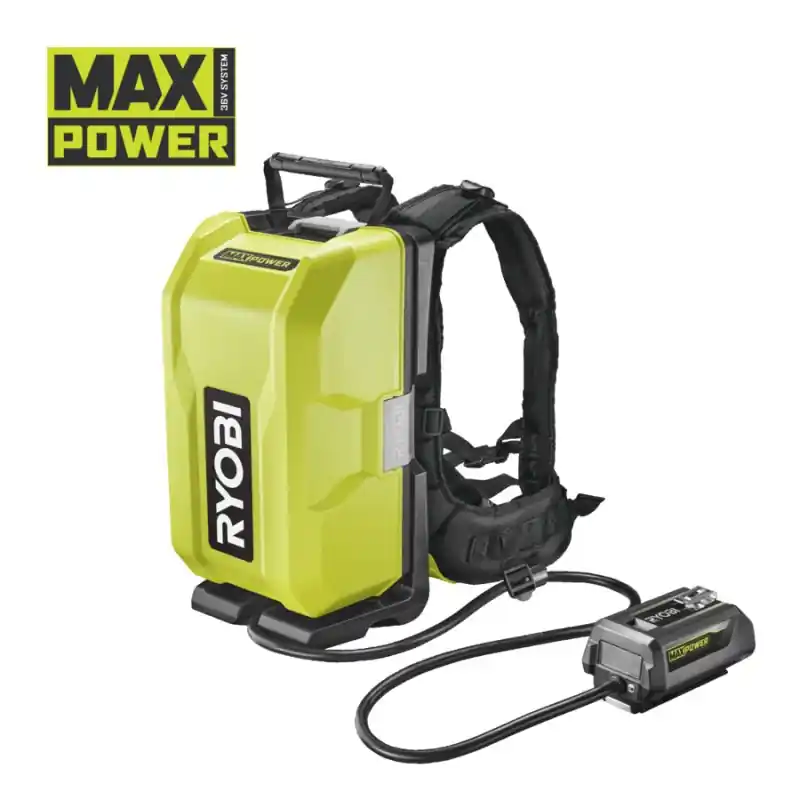 Promotion SUPPORT DORSAL – CHARGEUR 6.0A POUR BATTERIE 36V – RYOBI – RY36BP3PA-0 –