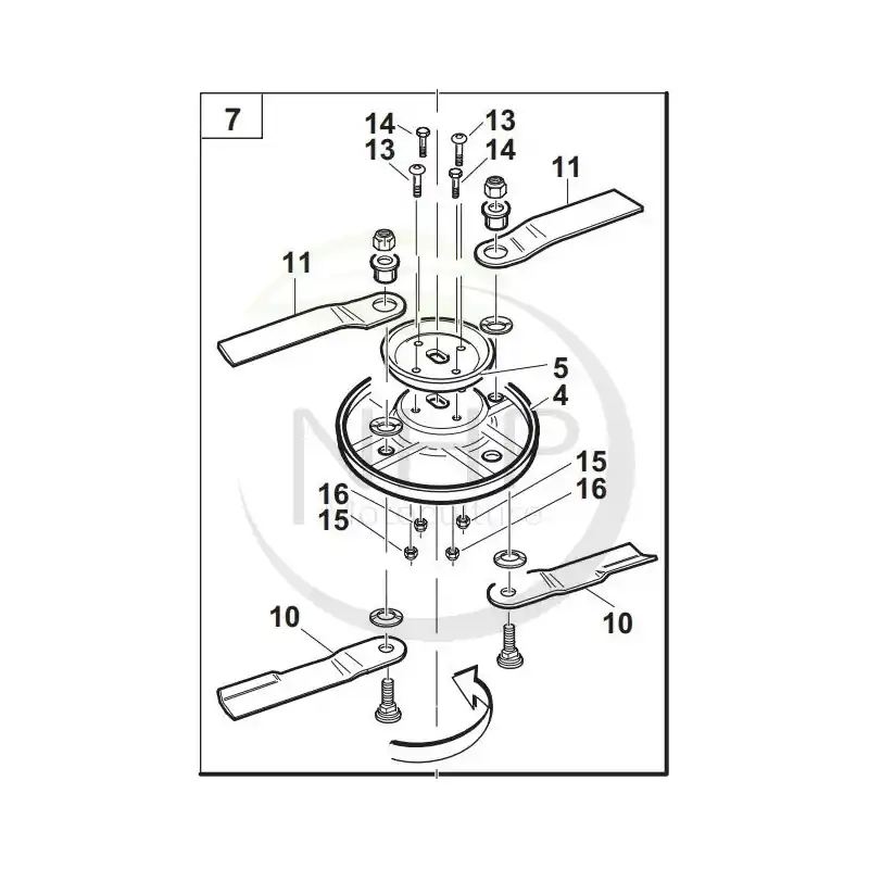 Nouvelle Collection DISQUE LAME COMPLET COUPE TONDEUSE GIANNI FERRARI 95139101100 –
