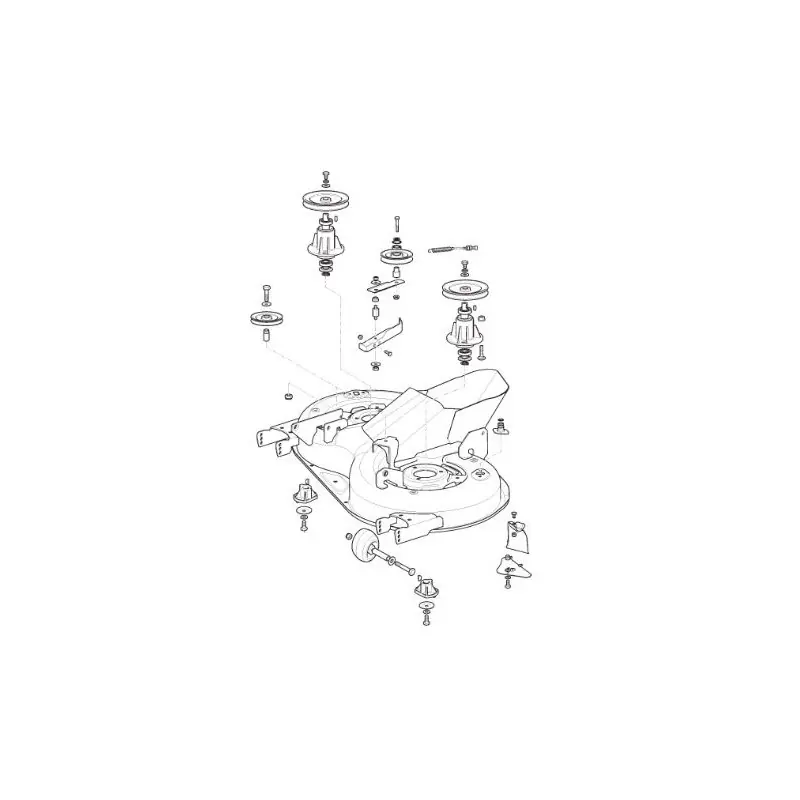 Commander Maintenant CARTER DE COUPE COMPLET MP84C GGP – CASTELGARDEN – STIGA – ALPINA – MOUNTFIELD 382565108/0 –