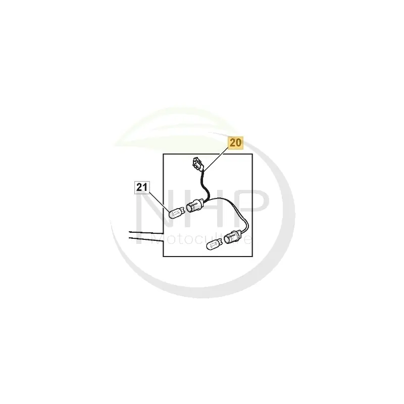 ENSEMBLE CABLAGE AMPOULE TRACTEUR TONDEUSE GGP – CASTELGARDEN – STIGA 182040191/0 – Super Prix