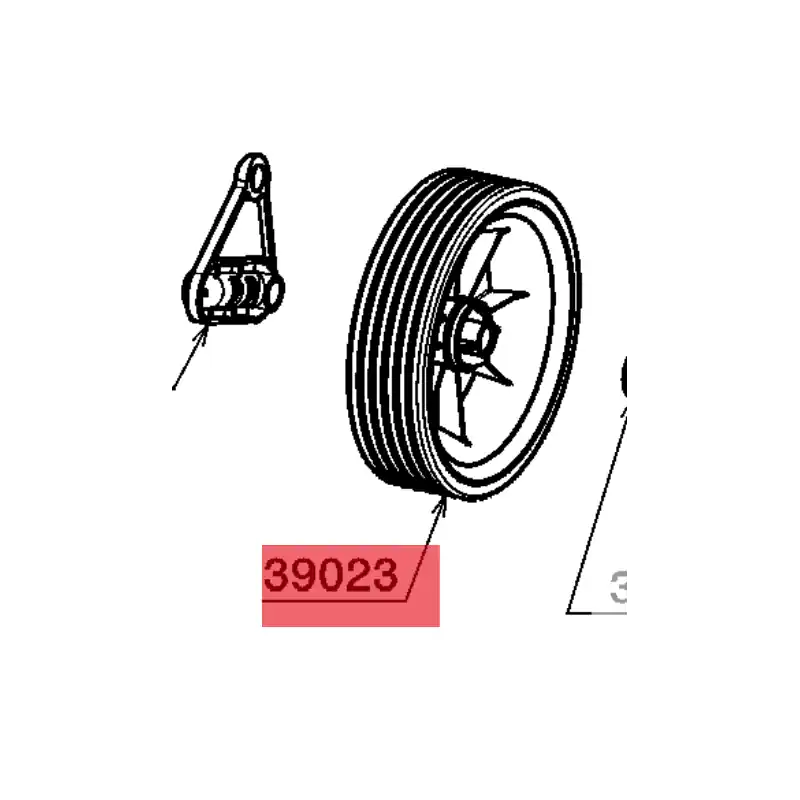 Satisfait Ou Remboursé ROUE DIA.150 ETESIA – WOLF 39023 –