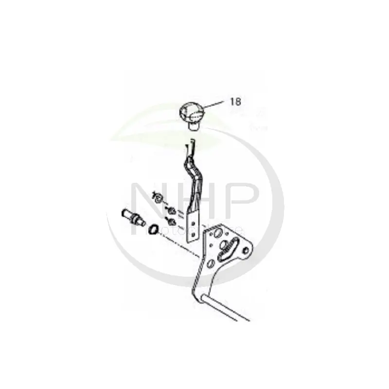 BOULE DE LEVIER DE HAUTEUR DE COUPE MTD – OLEOMAC – STERWINS – 72004097 – C72004097 – 720-04097 – Jusqu’à Épuisement Des Stocks