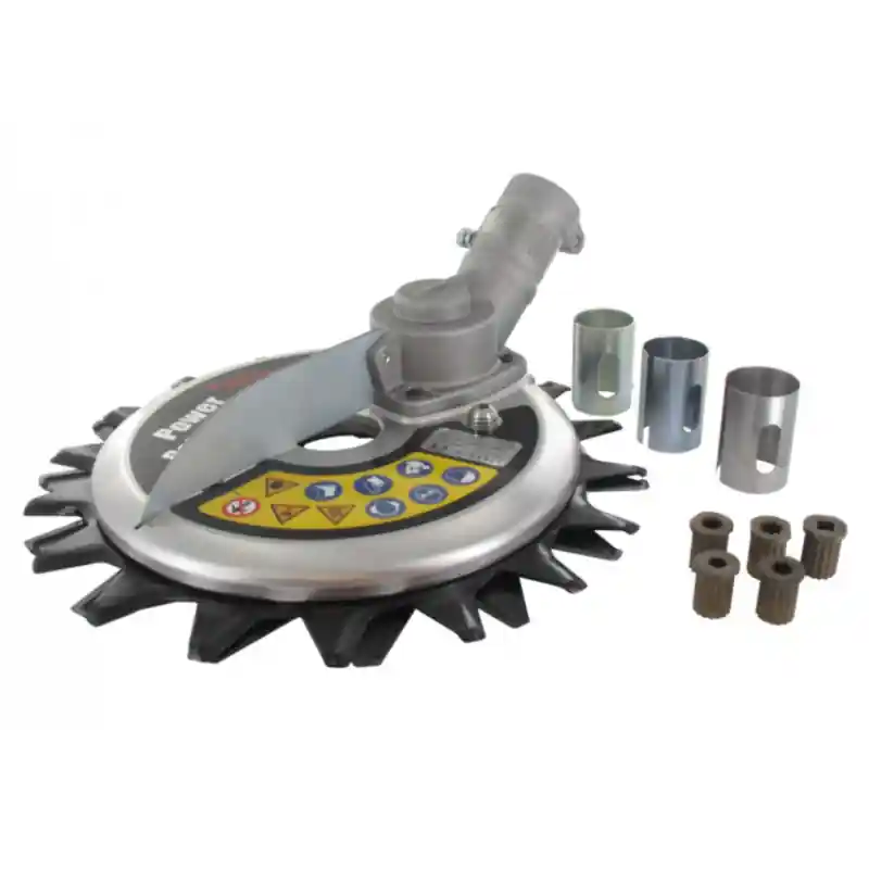Meilleure Vente RECIPROCATEUR UNIVERSEL POUR DEBROUSSAILLEUSE - TETE FAUCHEUSE- DIAMETRE 230 MM -