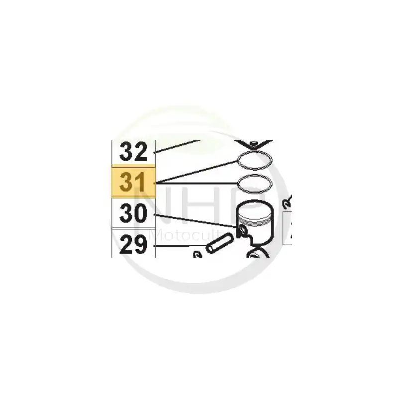 SEGMENT PISTON GGP – CASTELGARDEN – STIGA 118803684/0 – Nouvel Arrivage