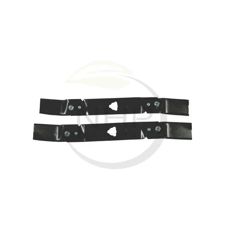 KIT 2 LAME TRACTEUR TONDEUSE STIGA – BEAL – MOUNTFIELD 1134-9118-01 – 1134911801 – Haute Qualité