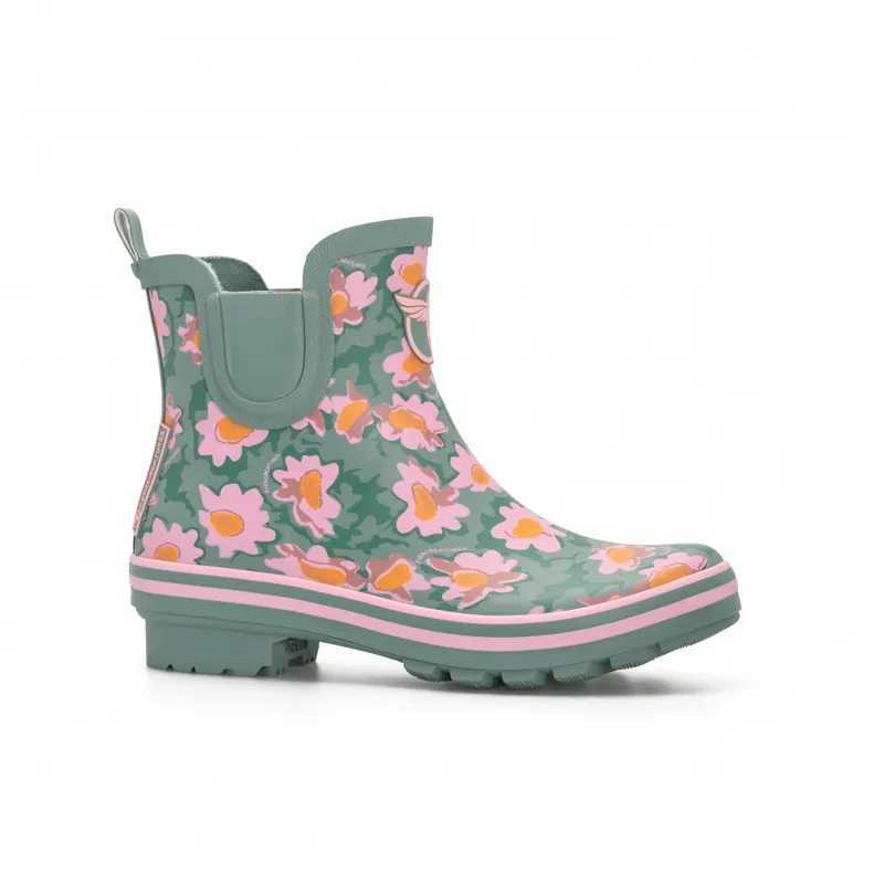Expédié Aujourd’hui Bottine de pluie Daisies – vert