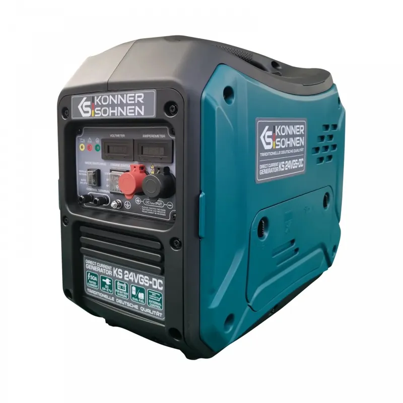 Groupe électrogène CC double carburant – 1,4 kW – 24/27V – KS 24VGS-DC Certifié