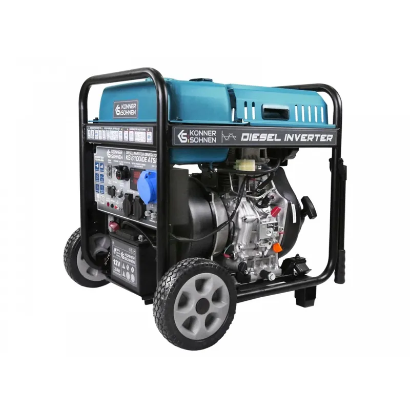 Achat Immédiat Groupe électrogène à Inverter diesel – 5,5 kW – 230V – KS 6100iDЕ ATSR