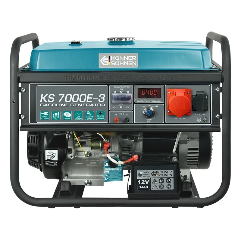 Groupe électrogène à essence – démarrage électrique – 5,5 kW – 400V Paiement Sécurisé