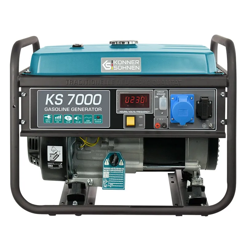 Groupe électrogène à essence – démarrage manuel – 5,5 kW – 230V Paiement Sécurisé