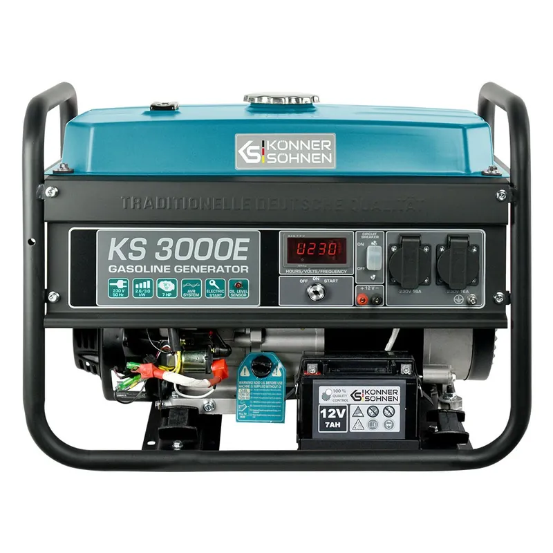 Groupe électrogène à essence – démarrage électrique – 3 kW – 230V Commander Vite