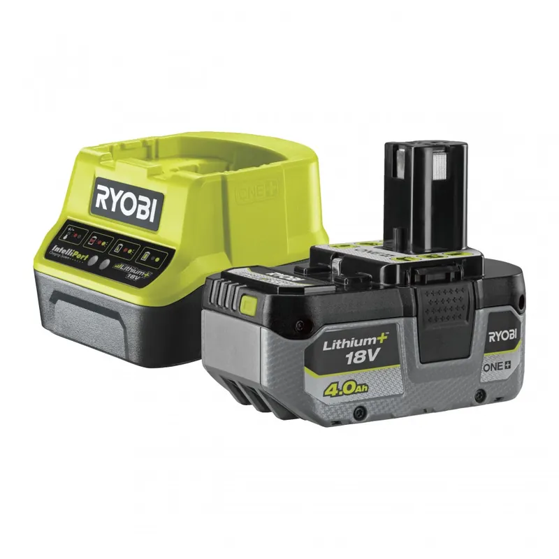 Bon Plan Pack batterie 18V ONE+™ 4,0 Ah et chargeur 2,0 A – RC18120-140XG