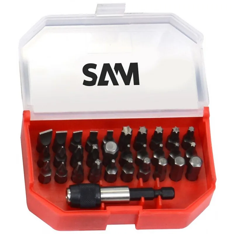Coffret de 30 embouts de vissage + Porte-embouts Paiement Sécurisé