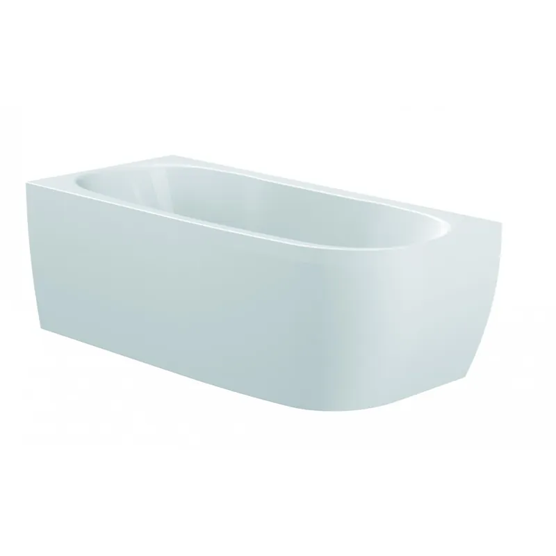Produit De Marque Baignoire acrylique asymétrique avec tablier Greta Monoline 180×80