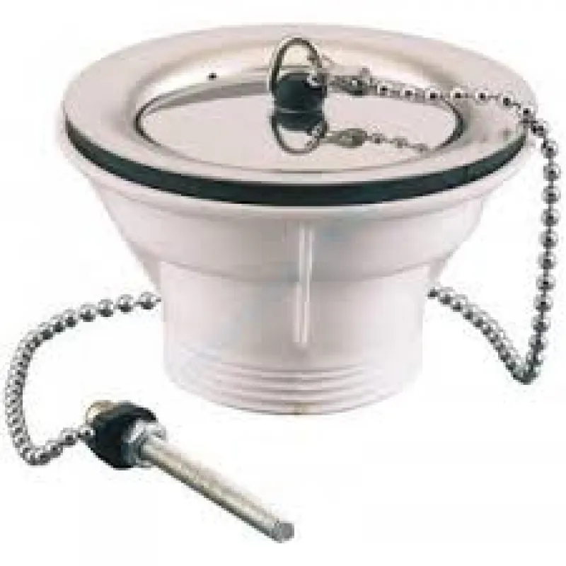 Bonde d’évier à bouchon-chainette – diamètre 60 mm – serrage 0 à 60 mm Satisfait Ou Remboursé