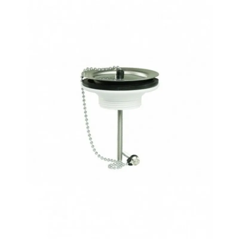 Quantité Limitée Bonde d’évier à bouchon-chainette – diamètre 60 mm – serrage 0 à 70 mm