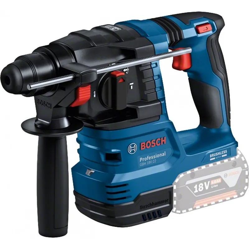 Jusqu’à Épuisement Des Stocks Perforateur sans fil SDS Plus GBH 18V-22 – 1,9 J – Solo – 0611924000