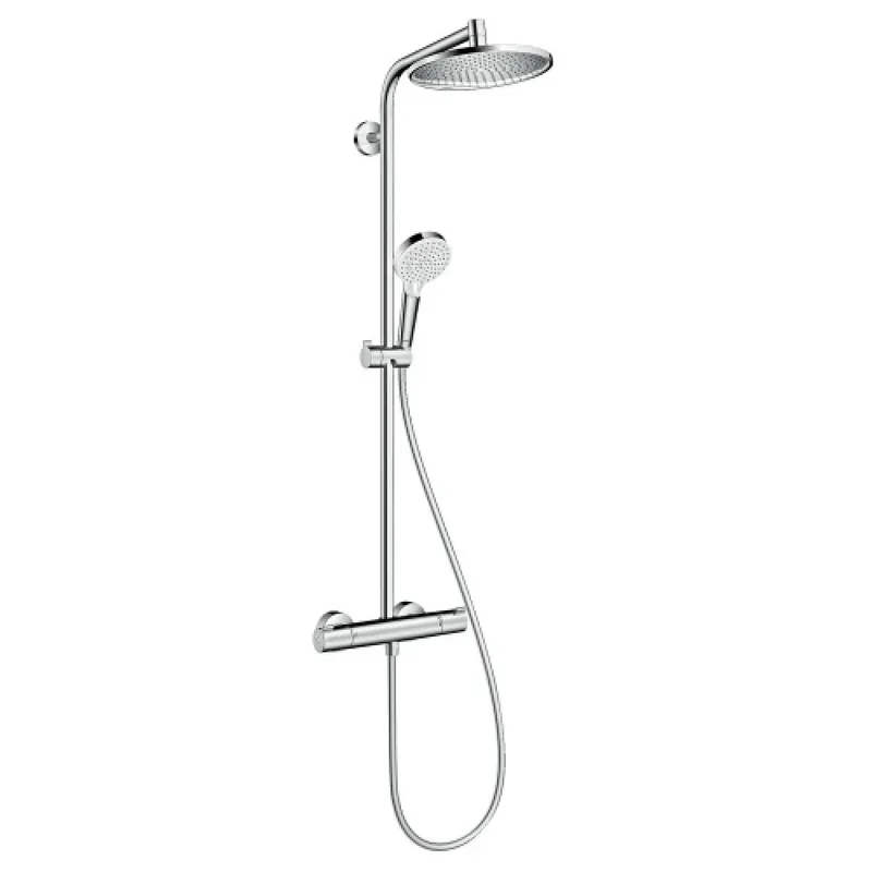 Colonne de douche thermostatique Showerpipe Crometta S 240 Solde