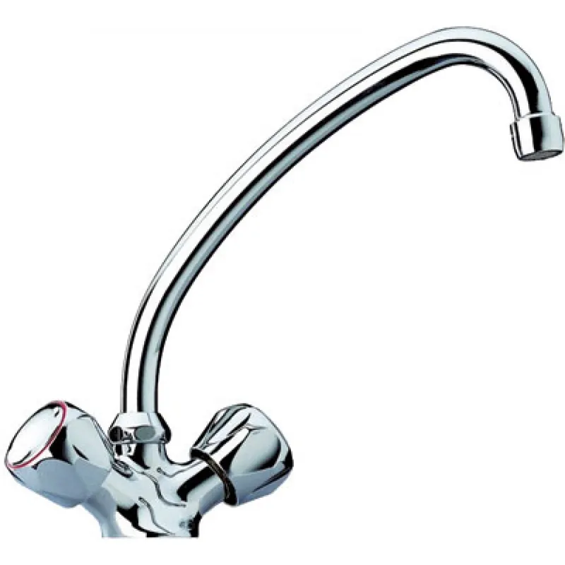 Mélangeur d'évier monotrou avec tête à clapet Orchidea Tevere Livraison Express