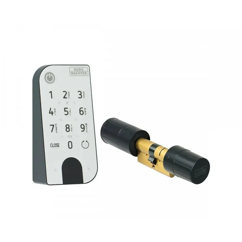 Ensemble cylindre électronique secuENTRY Home 5001 et clavier Pincode Top Vente