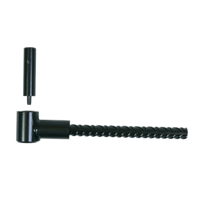 Achat Immédiat Gond pour parpaing acier noir tige fer à béton Ø 12 – volets doubles