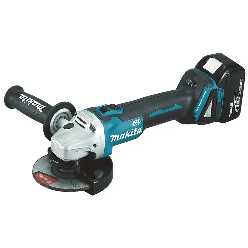 Pas Cher Meuleuse sans fil LXT® 18V – Ø125mm – 2 batteries 5Ah + chargeur – DGA504RTJ