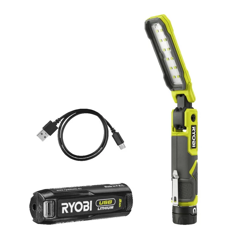 Promotion Lampe LED 4V USB Lithium (1x2.0Ah) - 650 lumens - RLI4-120G
