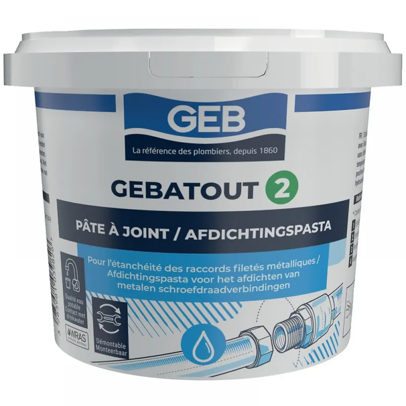 Vente Flash Pâte à joint – étanchéité sanitaire – Gebatout 2