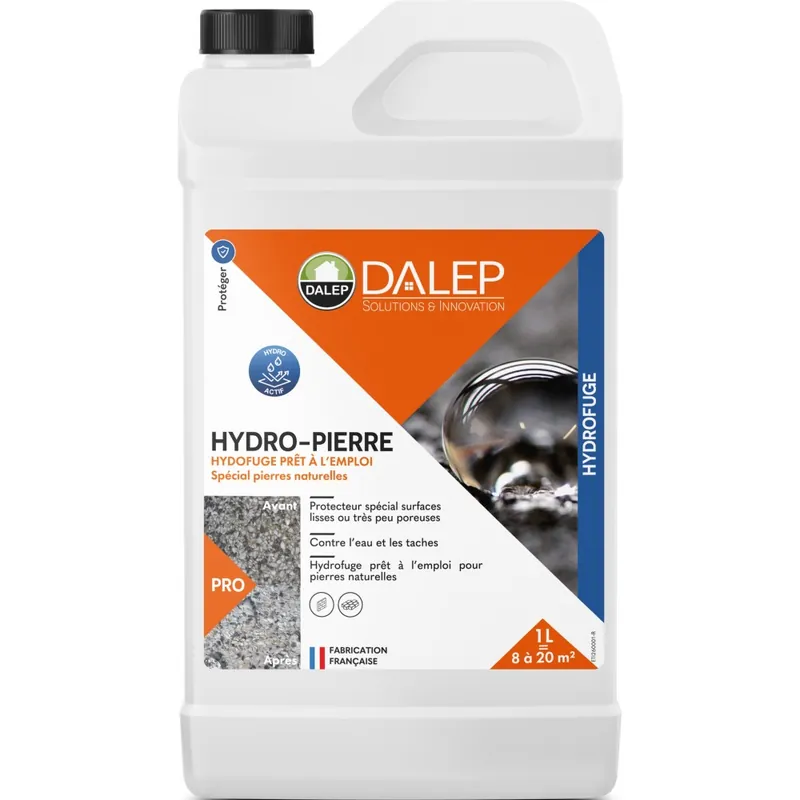 Hydrofuge – spécial pierre – anti-salissures – Hydro-Pierre Prix Choc
