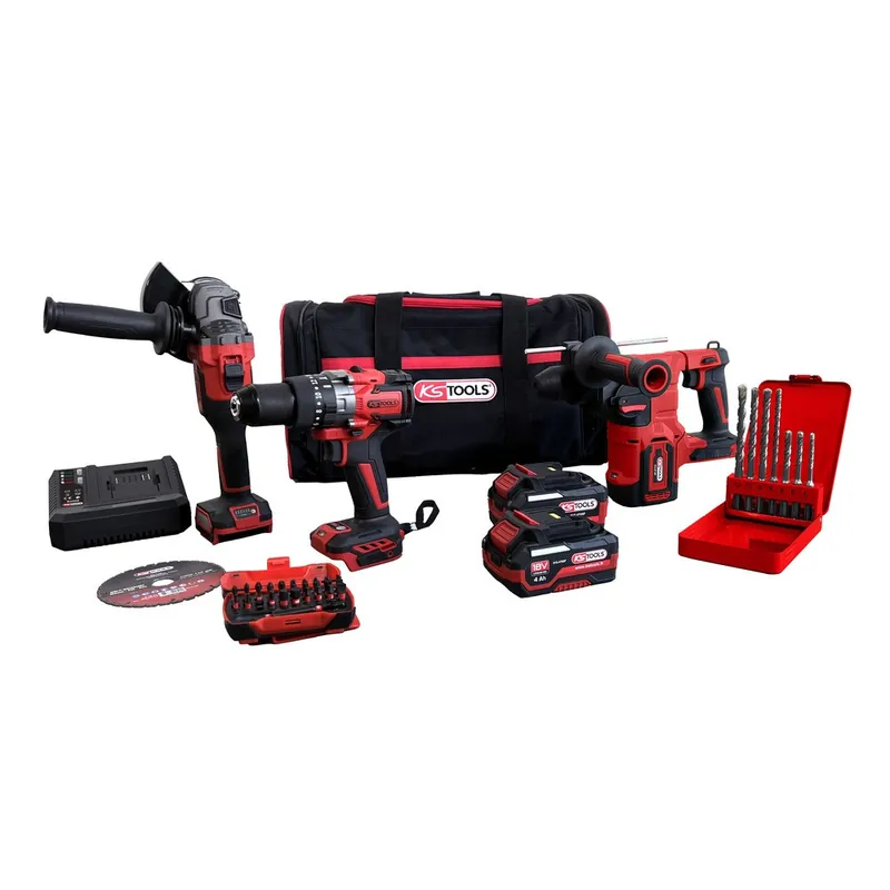 Affaire À Saisir Pack 3 outils 18V + 2 batteries + accessoires – 515.4731F-A3