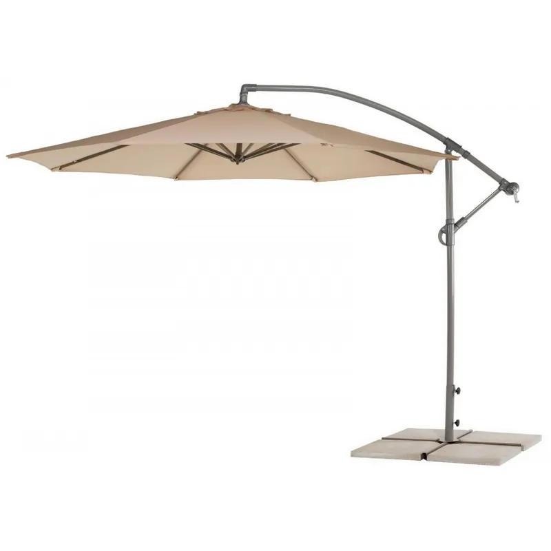 Dernier Modèle Parasol Viena diamètre 300cm beige