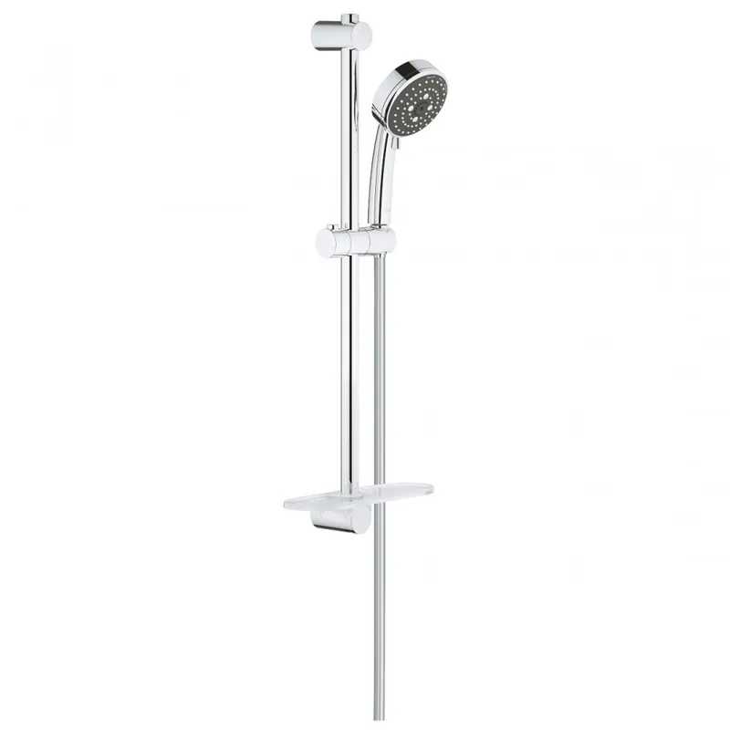 Affaire À Saisir Ensemble de douche – 3 jets – barre 600 mm – Vitalio Comfort 100