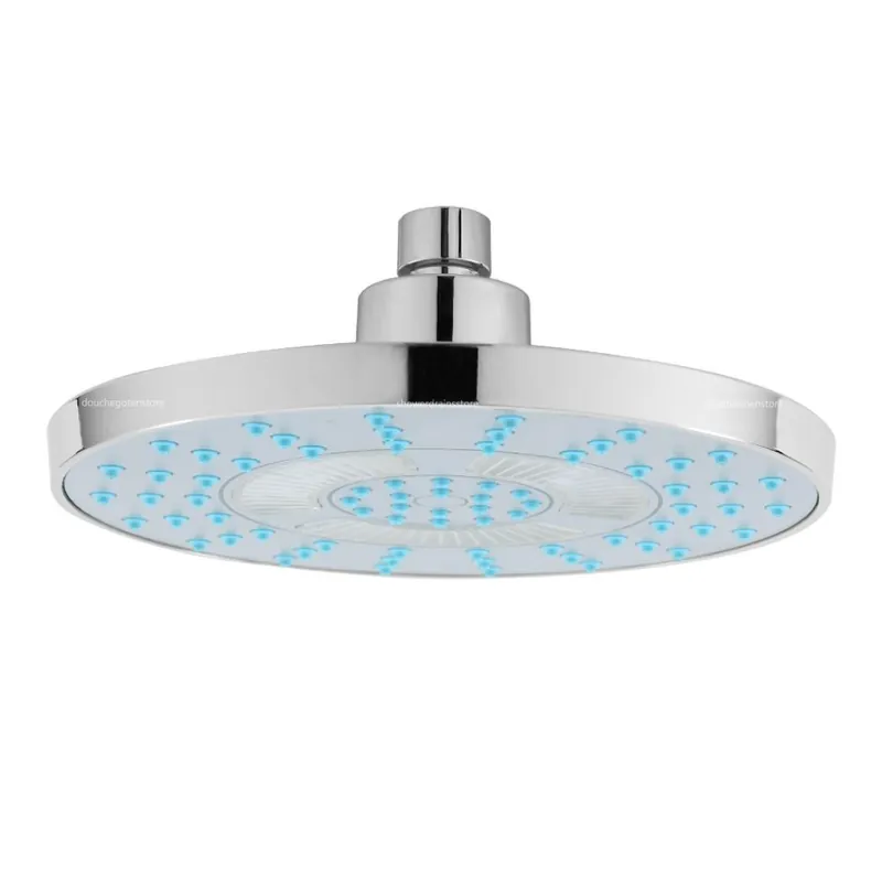 Paiement Sécurisé Douche de tête à Led – chromé – Galaxis