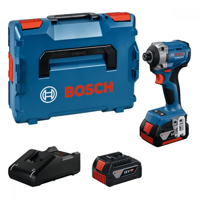 Visseuse à chocs sans fil PRO GDR 18V-215 + 2 batteries 4,0Ah – 06019N2002 Produit De Marque