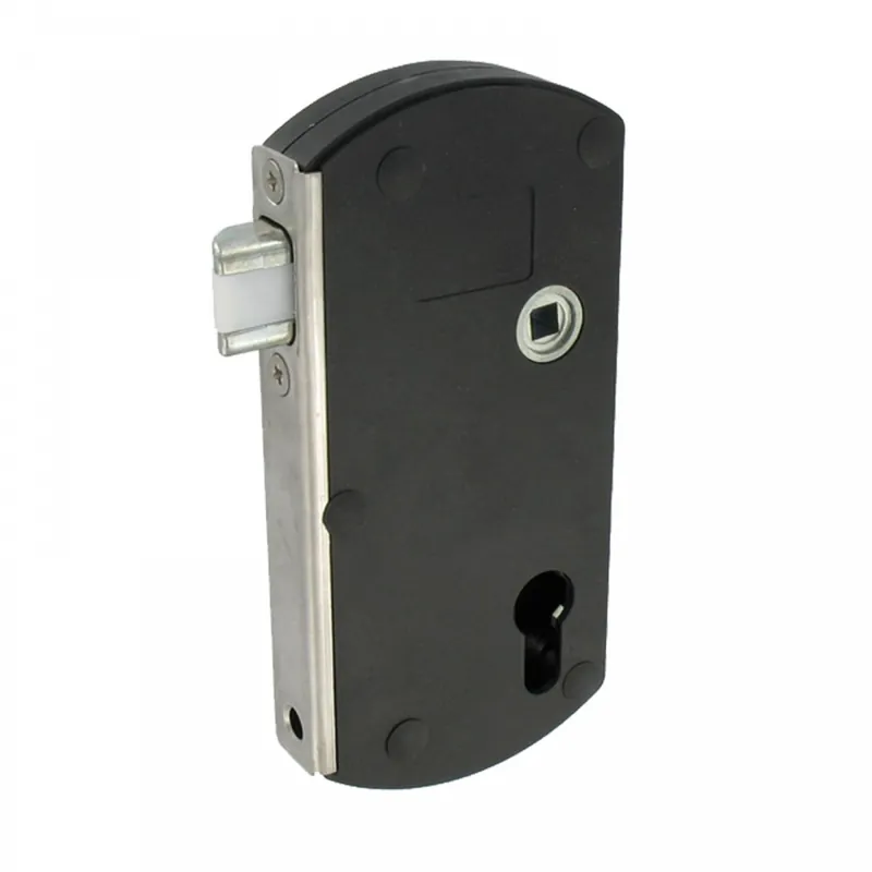 Serrure portail en applique à pêne réglable – Modulox GB – noir – reconditionné Commander Vite