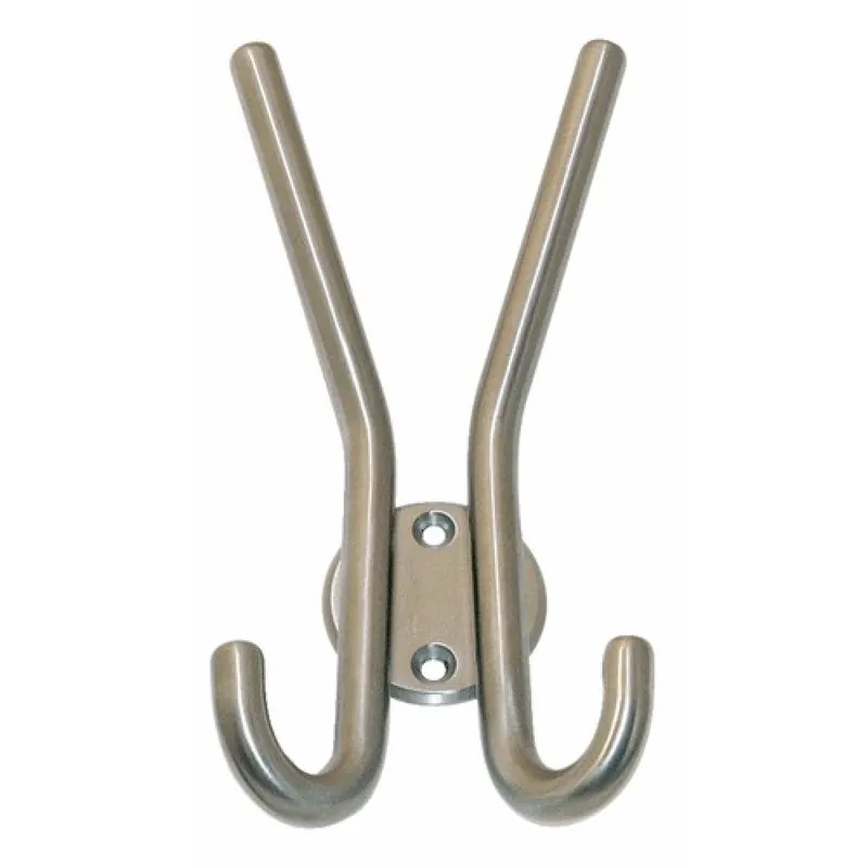 Nouvel Arrivage Porte-manteaux sur lice inox 304 – 2 têtes