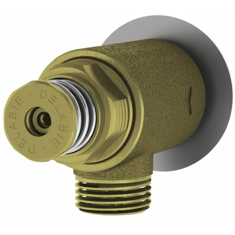Robinet temporisé équerre brut – pour lave-mains – Tempostop Super Prix