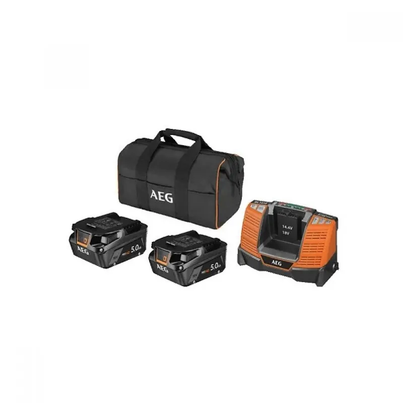 Bon Plan Pack 2 batteries 5.0 Ah HD et chargeur 18V et son sac