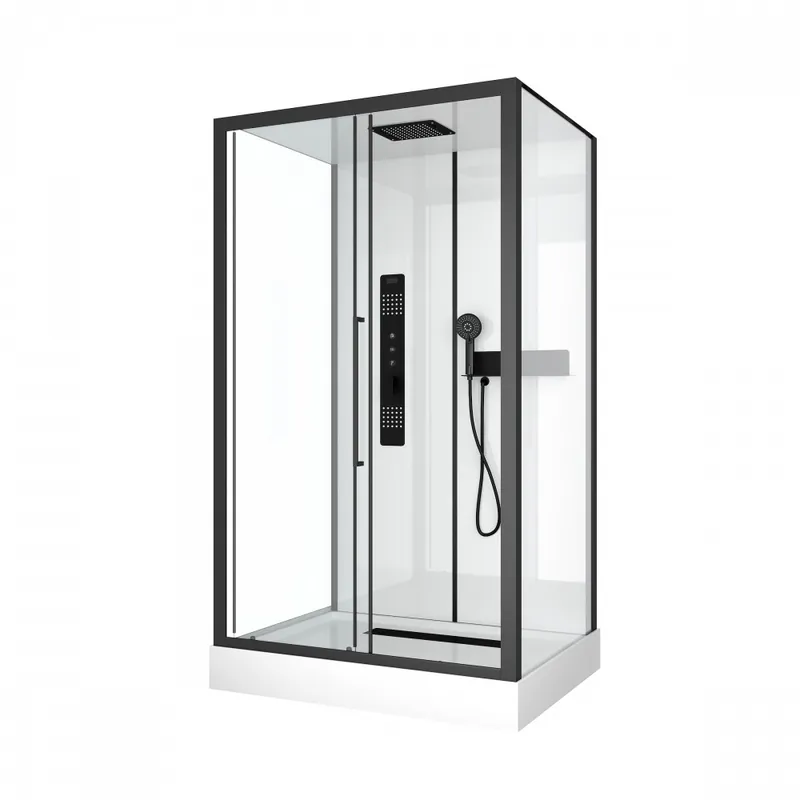 Commander Maintenant Cabine de douche hydromassante 115×90 cm Urban 2 – porte coulissante