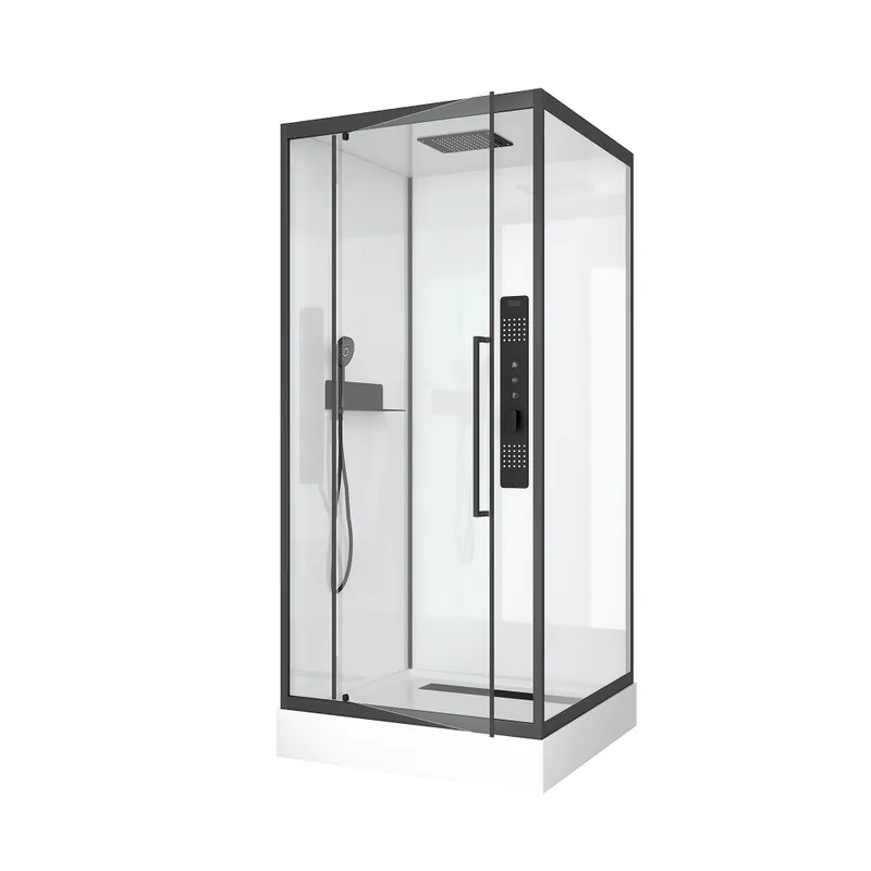 Seulement Aujourd’hui Cabine de douche hydromassante 90×90 cm Urban 2 – porte pivotante