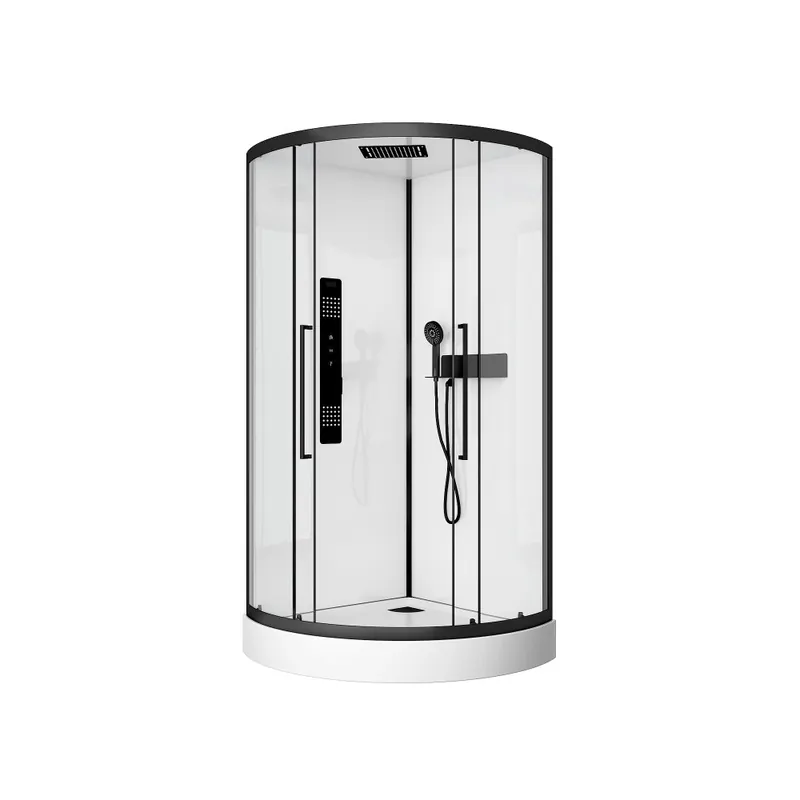 Cabine de douche hydromassante 1/4 rond 90 cm Urban 2 – porte coulissante Prix Choc