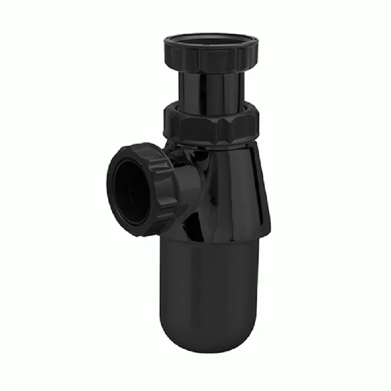 Siphon lavabo réglable Ø32 noir Prix Bas