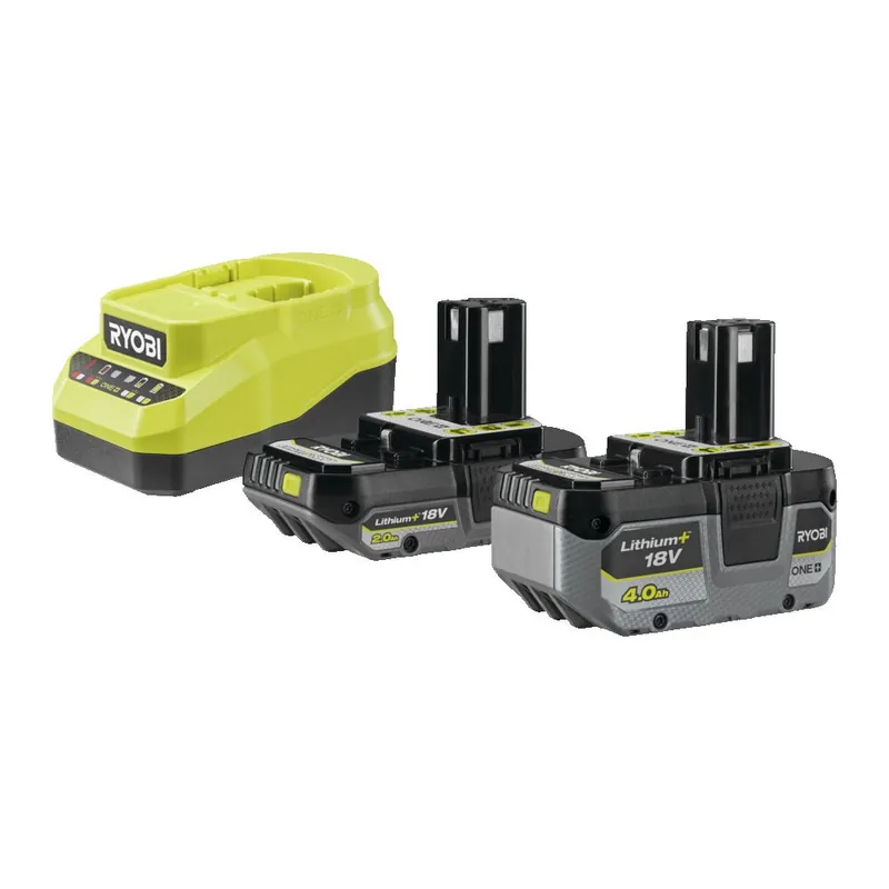 Bon Plan Pack 2 batteries 18V ONE+™ 2,0/4,0Ah et chargeur 2,0 A – RC18120A-242X