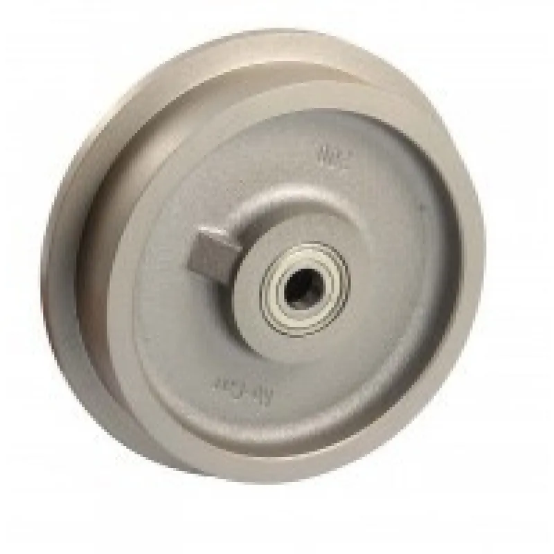 Roue wagonnet fonte – 130/150 mm – alésage 20 mm – 500 kg – Roulements à billes Vente Flash
